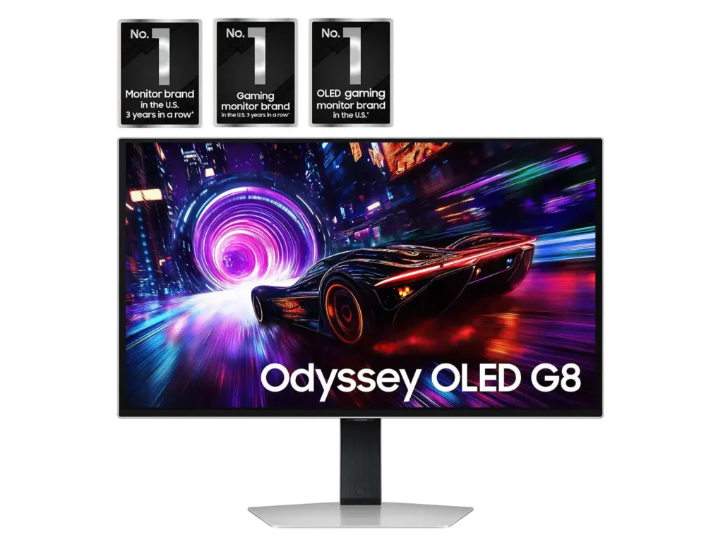 Écran Samsung Odyssey OLED G8 G81SF 27 pouces 4K QD-OLED 240 Hz